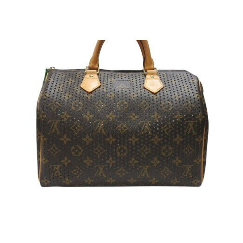 Louis Vuitton Monogram Perfo Speedy handbag green mesh - Picture 3 of 8